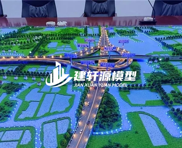 富顺高速公路沙盘定制